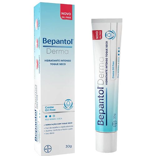 Bepantol Derma Creme Hidratante - Toque Seco - Oil Free - 30g