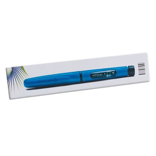 Caneta Aplicacao Insulina Clikstar Allstar Azul