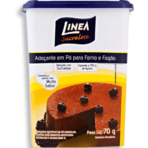 Adoçante Linea Sucralose Culinário Pote 70G - Linea