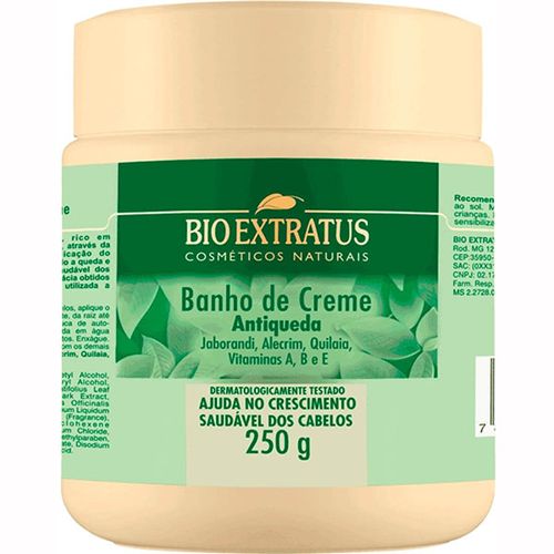 Banho Creme Bio Extratus Jaborandi 250G - Bio Extratus