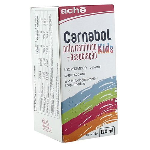 Carnabol Kids Suspensão Oralal 120ml