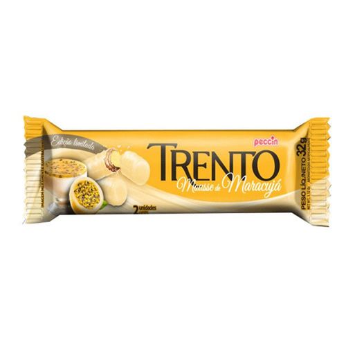 Chocolate Trento Mous Maracujá 32G - Trento