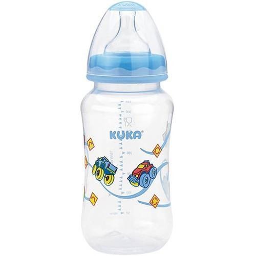 Mamadeira Kuka Big Natural Bicouniversal Azul 330Ml - Kuka