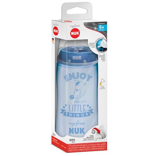 Mamadeira Nuk My First Boys N 02 Azul 300Ml