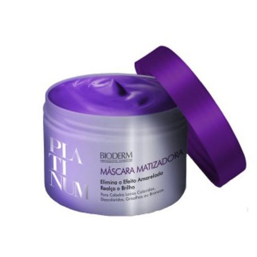 Máscara Platinum Bioderm Matizadora 300G - Bioderm