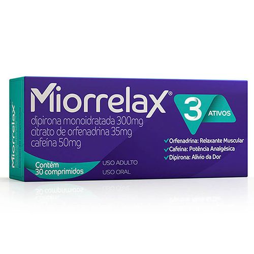 Miorrelax 30 Comprimidos