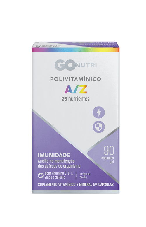 Multivitamínico Az Gonutri C/90 Cápsulas
