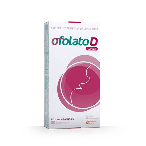 Ofolato D 1000Ui 30 Comprimidos - Ofolato