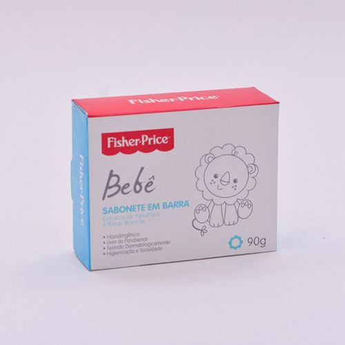 Sabonete em Barra Fisher Price Bebê 90g Hipoalergênico