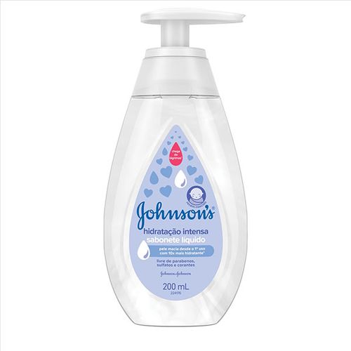 Sabonete Líquido Johnsons Baby Hidratação Intensa 200 ml