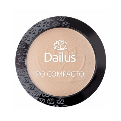 Pó Compacto Dailus New N 4 Bege Escuro - Dailus Maquiagem