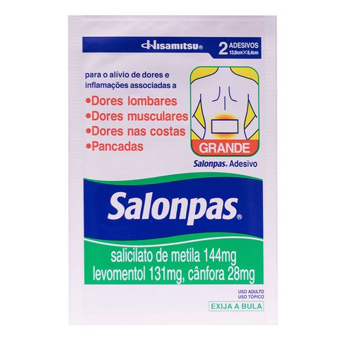 Salonpas - Adesivo Grande - 2 unidades