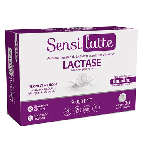 Sensilatte 9000Fcc Sabonete Baunilha 30 Comprimidos
