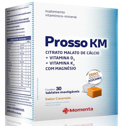 Suplemento Vitamínico-Mineral Prosso KM 30mg Comprimido 30 Unidades
