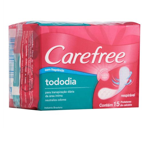 Protetor Dia Carefree Td Dia S/Perf 15Un - Carefree Brisa