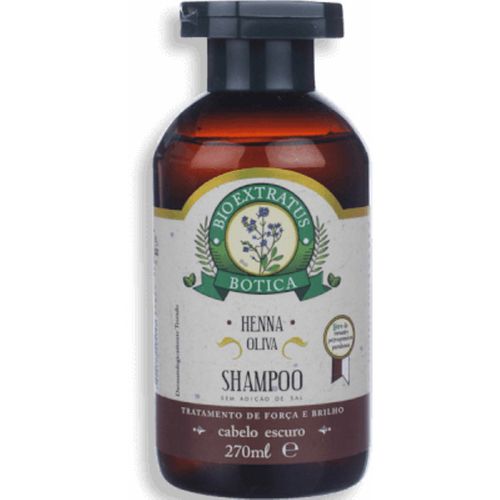 Shampoo Bio Extratus Botica Henna 270Ml - Bio Extratus