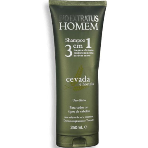 Shampoo Bio Extratus Hom 3X1 250Ml - Bio Extratus