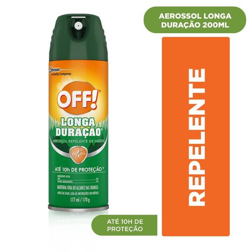 Rep Off Longa Duracao Aerosol 177Ml - Off Repelente