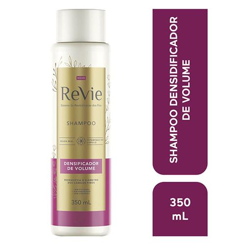 Shampoo Densificador de Volume Revie 350ml para Cabelos Finos