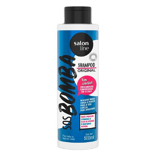 Shampoo Salon Line Sos Bomba Vitamina 500Ml - Salon Line Bomba