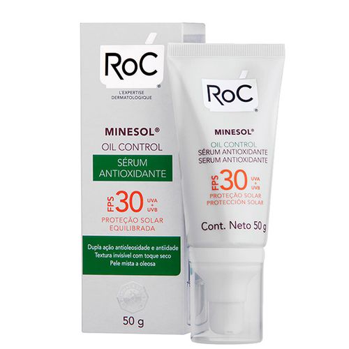 Roc Mines Oil Cntl Seringa Antiox Fps 30 50G - Minesol