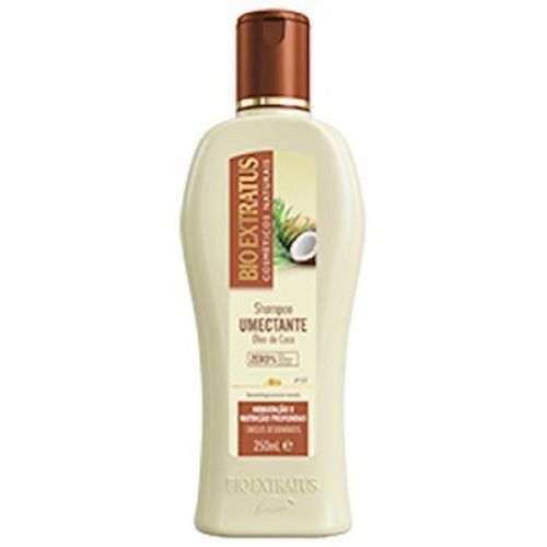 Shampoo Umectante Óleo De Coco 250Ml - Bio Extratus