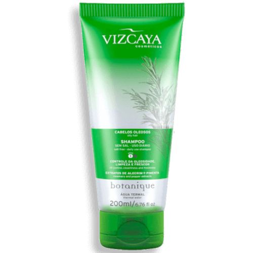 Shampoo Botanique para Cabelos Oleosos 200ml Vizcaya