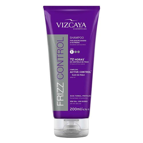 Shampoo Vizcaya Frizz Control 200ml