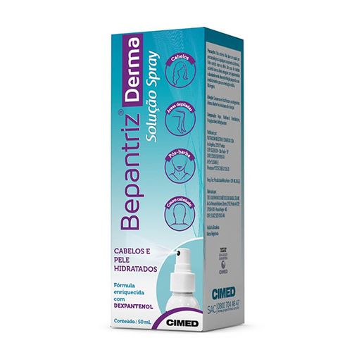 Hidratante Bepantriz Derma Caixa 50ml Spray