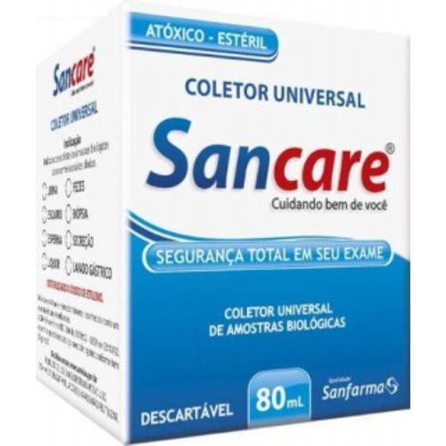 Colet Exames Sanfarmauniversal 80Ml - Sem Marca - Nao Identificado