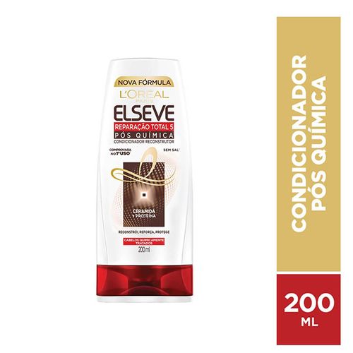 Condicionador Elseve Rt5 Especial Quim 200Ml - Elseve