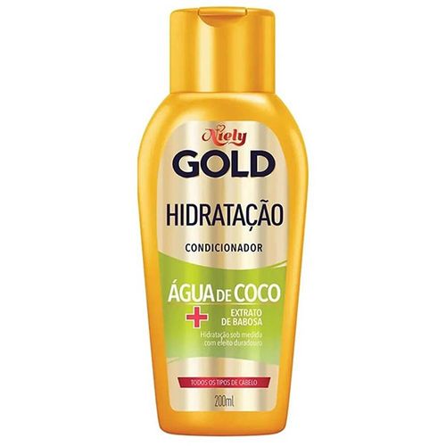 Condicionador Água de Coco 200ml Niely para Todos os Tipos