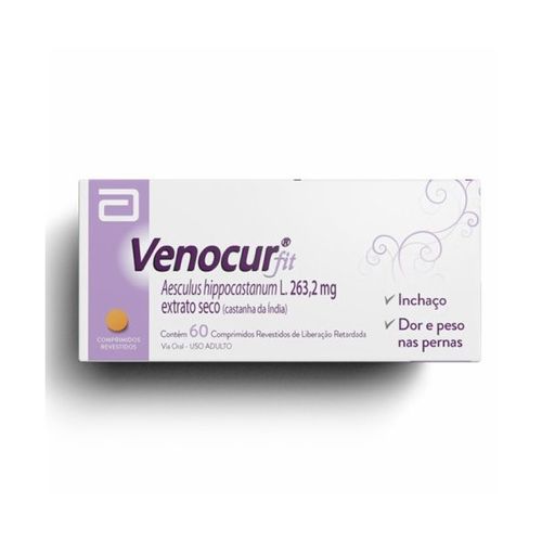 Venocur Fit 263,2mg 60 Comprimidos