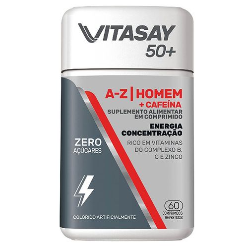Vitasay 50 + A-Z Hom + Cafeina 60 Comprimidos