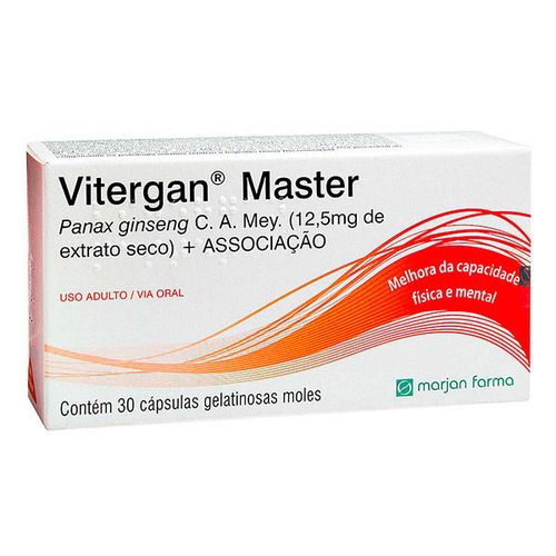 Vitergan Master 30 Comprimidos