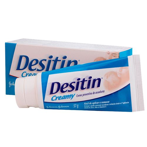 Creme Preventivo de assaduras Desitin Creamy Aloe 57g