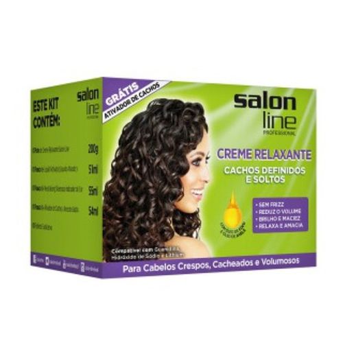 Creme Salon Line Cacho Coco/Av 218G - Salon Line