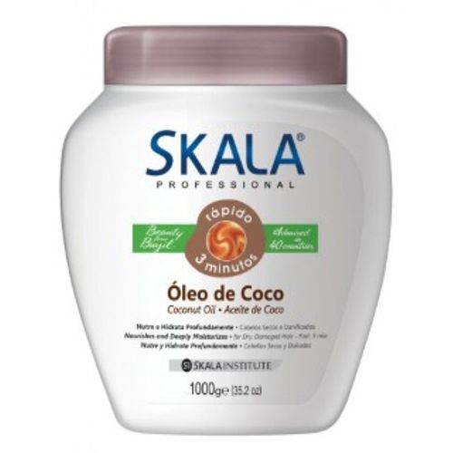 Creme Tratamento Skala 1Kg Óleo Coco - Skala