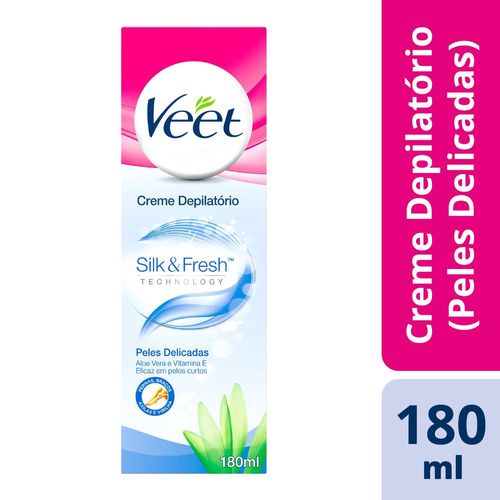 Creme Veet Pele Delicada 180Ml - Veet