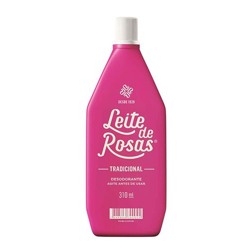Desodorante Leite Rosa Tradicional 310Ml - Leite De Rosas