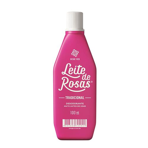 Desodorante Leite Rosa Tradicional 100Ml - Leite De Rosas