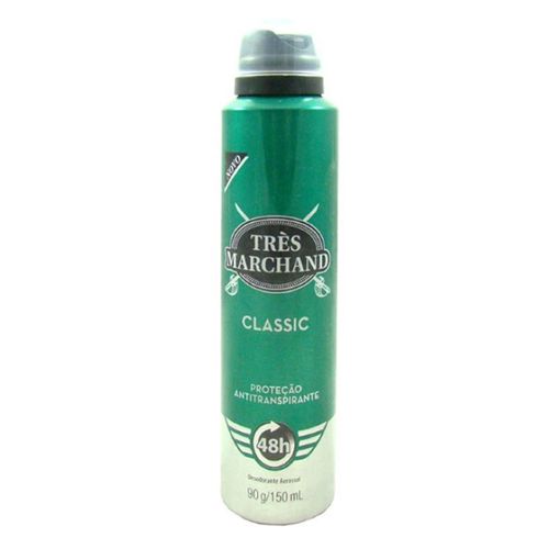 Desodorante Tres March Aerosol Tradicional 123G - Tres Marchand