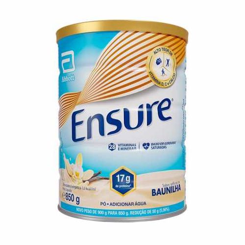 Suplemento Nutricional Ensure - Baunilha - 850g