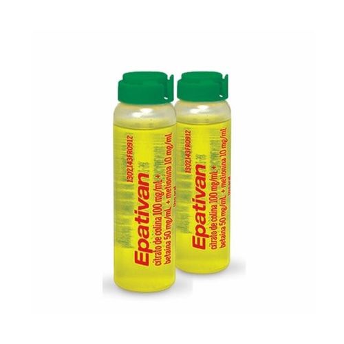 Epativan 100 + 50 + 10mg/ml Solução Oral 1 Flaconetes 10ml