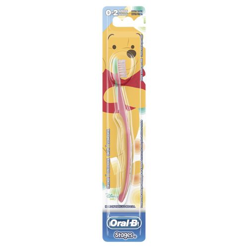 Escova De Dentes Oral B Stages 01 Infantil 4 A 24 Meses - Oral B Stages