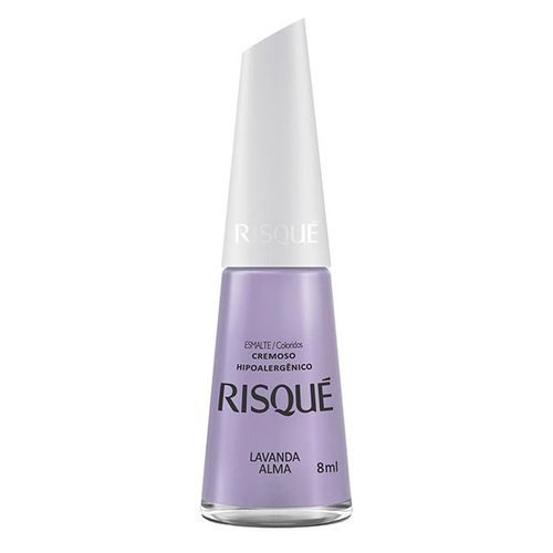 Esmalte Risque Cremosa Lavanda Alma 8Ml - Risque