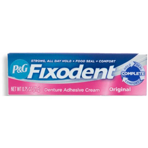 Fix Dentadura Fixodent Gel Original 21G - Fixodent