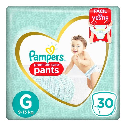 Fralda Pampers Pants Premium Care G – 30 Unidades