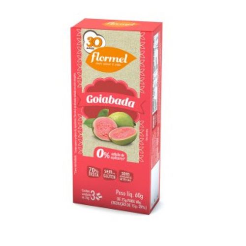 Goiabada Flormel Zero 20G - Flormel