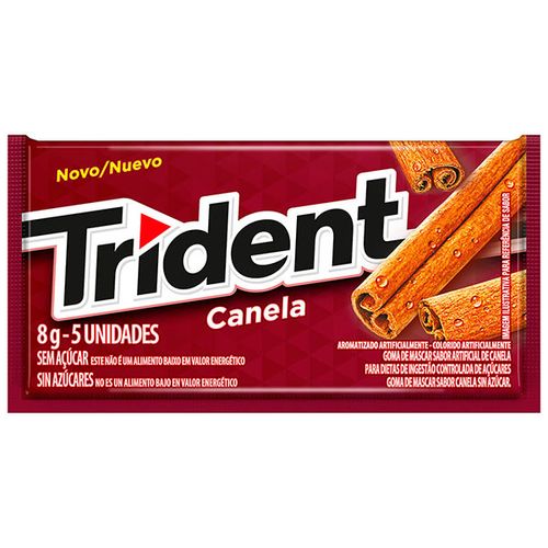 Goma De Mascar Trident Canela 5Un 8G 21Un - Trident